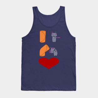 Bot and Burrito Fusion Tank Top